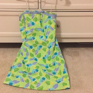 Strapless Lily Pulitzer dress